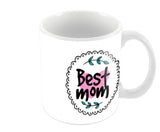 Best Mom Art Mothers Day Coffee Mugs