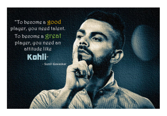 Virat Kohli Wall Art