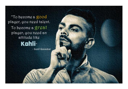 PosterGully Specials, Virat Kohli Wall Art