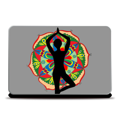Yoga | Zentangle | Mandala | Doodle Laptop Skins