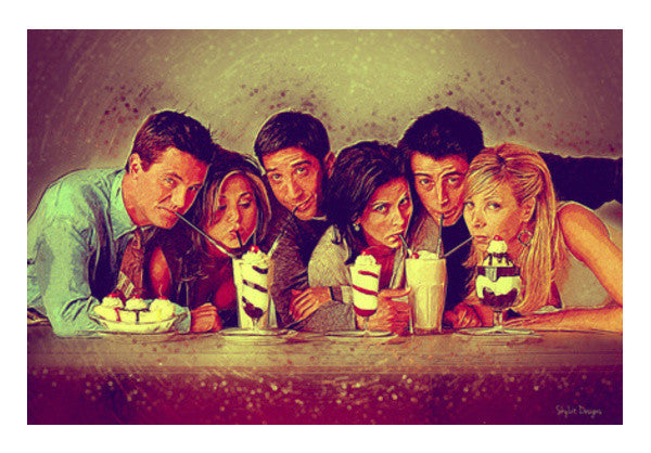 Wall Art, Friends TV Painting Wall Art