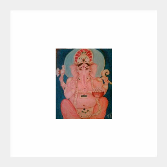 Square Art Prints, Ganesha /artiste : Lalitavv, - PosterGully