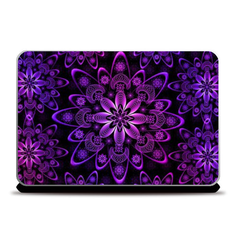 Purple Mandala Laptop Skins