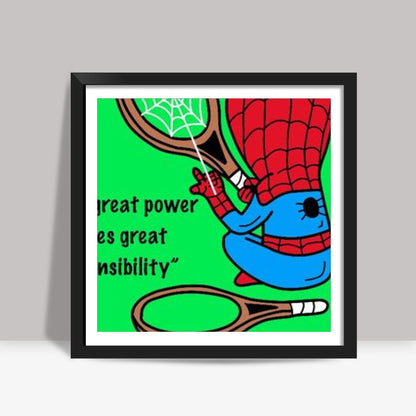 Spiderman Square Art