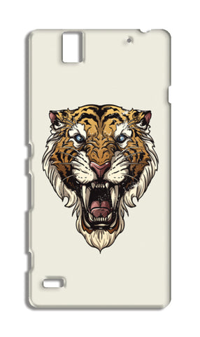 Saber Toothed Tiger Sony Xperia C4 Cases