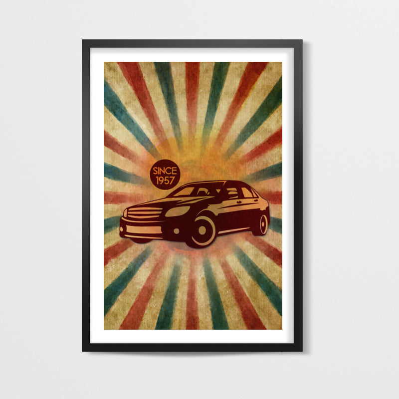 Vintage Car Wall Art