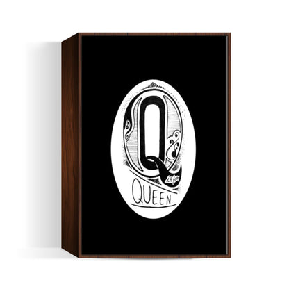 Q is for Queen Wall Art