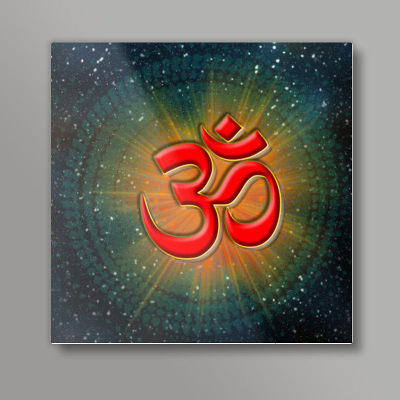 Aum Spirits Om Square Art Prints