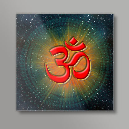 Aum Spirits Om Square Art Prints
