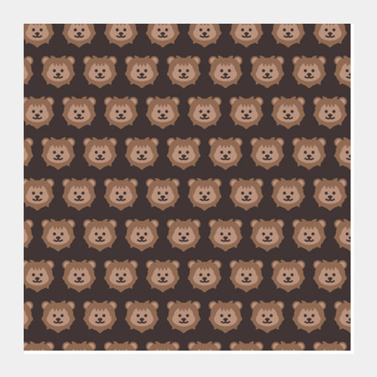 Lion Print - Leo Square Art Prints