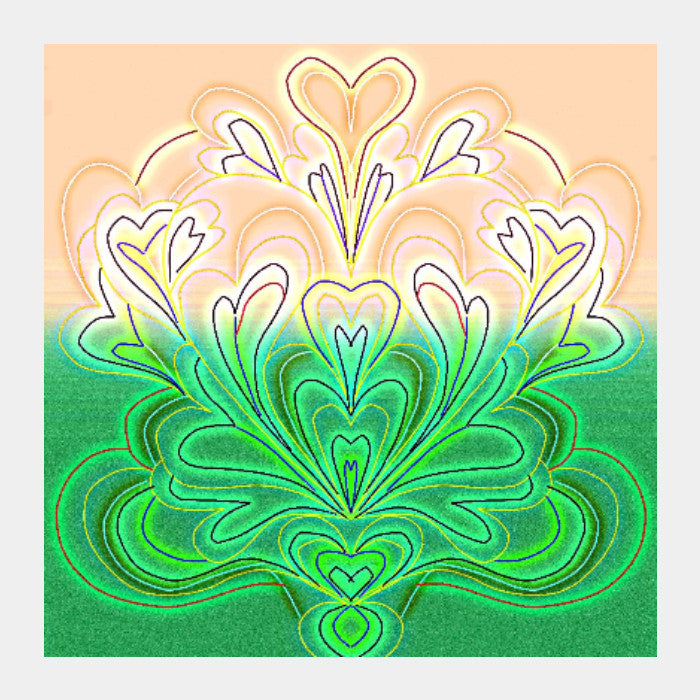 Square Art Prints, Hearts Square Art Prints | Pratyasha Ntihin, - PosterGully