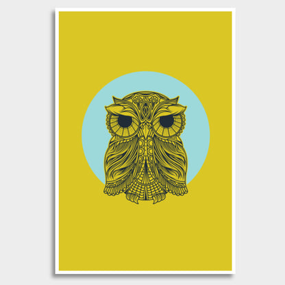 Owl Giant Poster