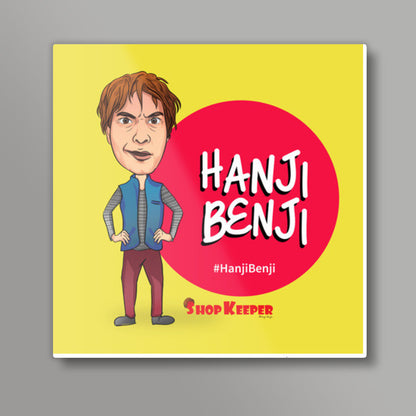 Hanji Benji Square Art Prints