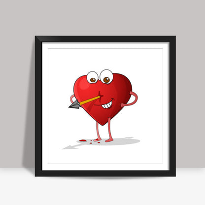 Always Happy  Square Art Prints