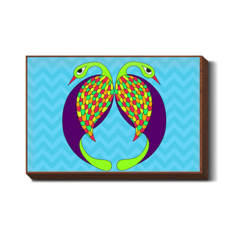 Peacock Love Wall Art