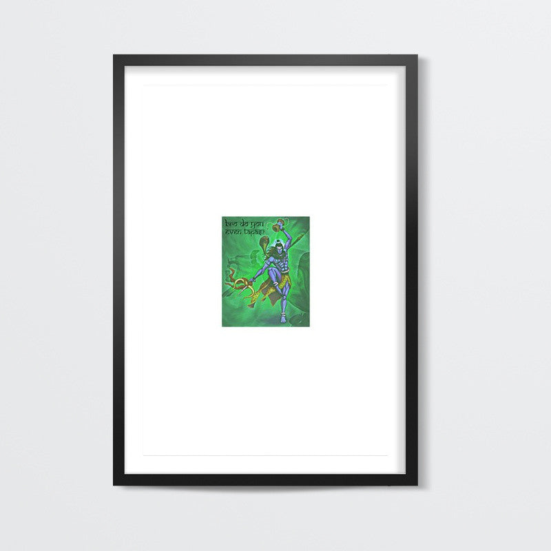 Shiva The Destroyer of Cosmos Wall Art