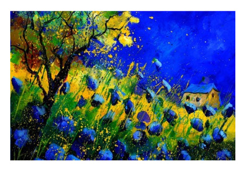 blue poppies 556130 Wall Art