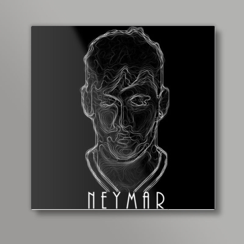 Neymar Square Art Prints