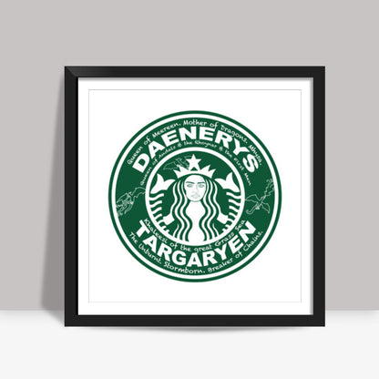 Starbucks  Square Art Prints