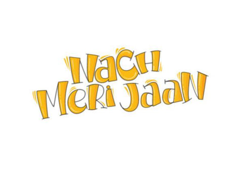 PosterGully Specials, Nach Meri Jaan typography Wall Art