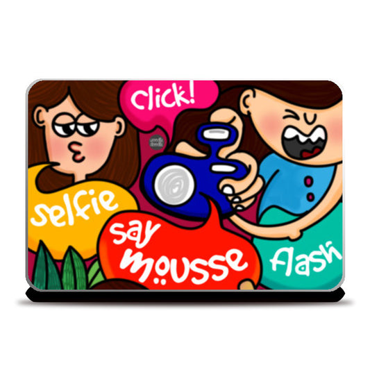 Say Mousse Laptop Skins