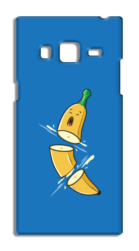 Sliced Banana Samsung Galaxy Z3 Cases