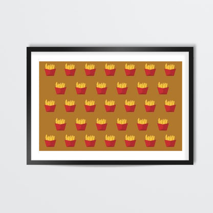 Fries before guys Wall Art | Lopamudra Maiti