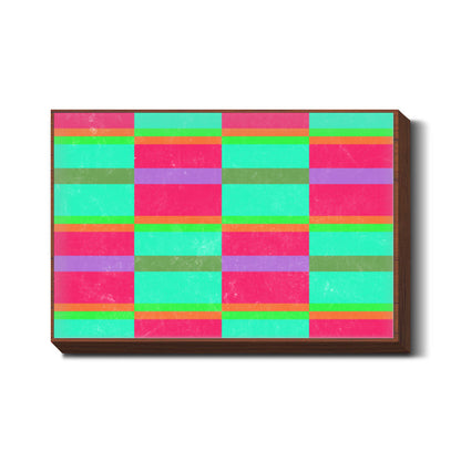 Evermore | Pink Turquoise | Geometric Pattern Wall Art
