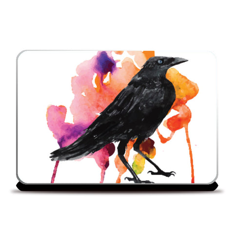 Laptop Skins, Crow's Woes Laptop Skin | Lotta Farber, - PosterGully