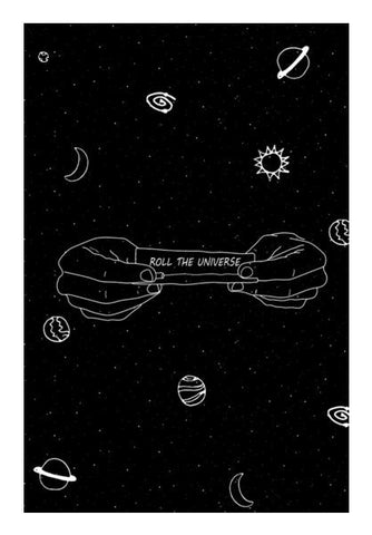 PosterGully Specials, roll the universe Wall Art