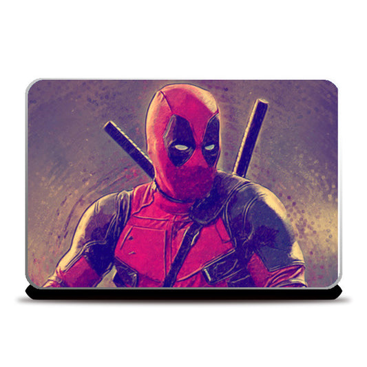 Deadpool Painitng Laptop Skins