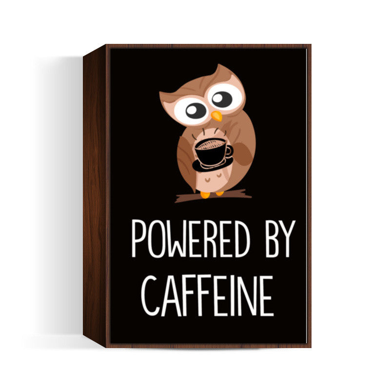 Powered By Coffee Wall Art