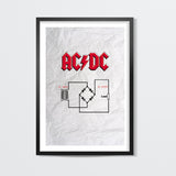 AC/DC Circuit Wall Art
