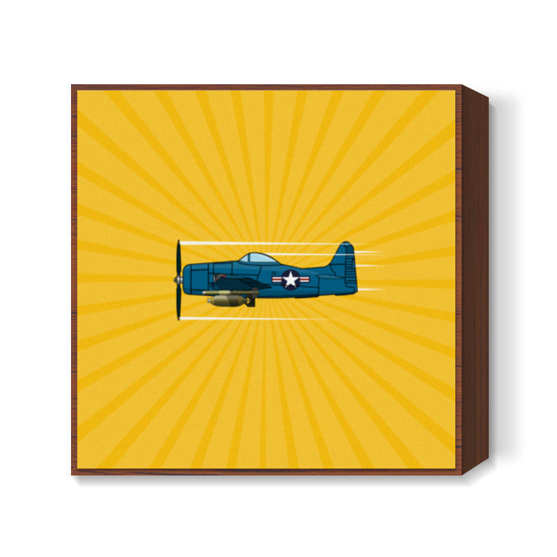 Grumman F8F Bearcat Square Art Prints