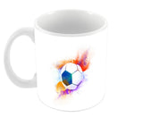 Colorful Football Illustration | #Footballfan Coffee Mugs