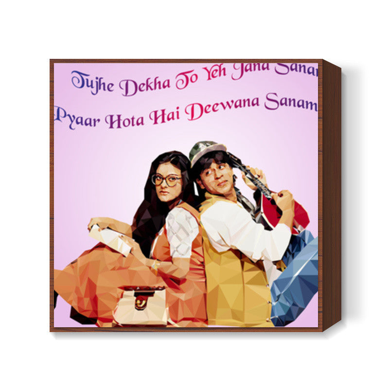 #YRF DDLJ Square Art Prints