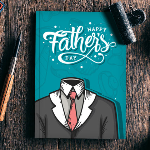 Dad Suit Happy Fathers Day | #Fathers Day Special  Notebook