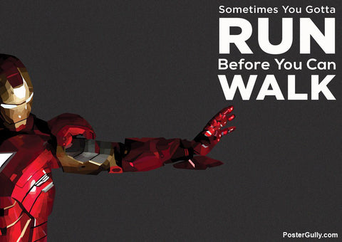 Wall Art, Iron-Man Quote Artwork