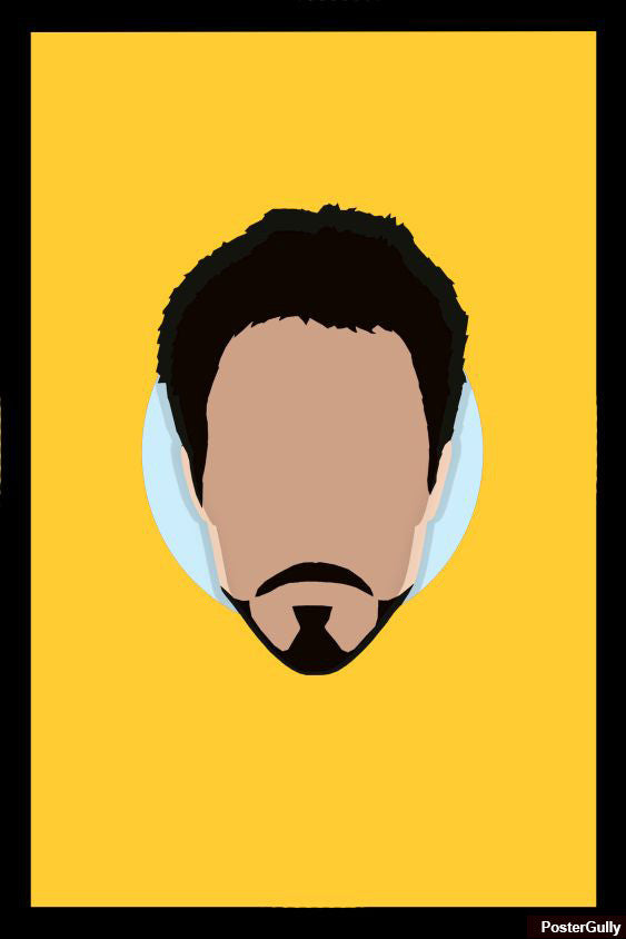 Brand New Designs, Ironman Yellow Minimal Artwork