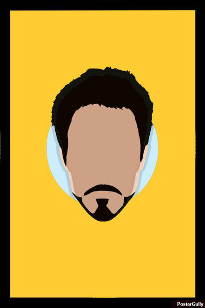 Brand New Designs, Ironman Yellow Minimal Artwork