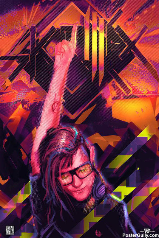 Brand New Designs, Skrillex Illustration Artwork