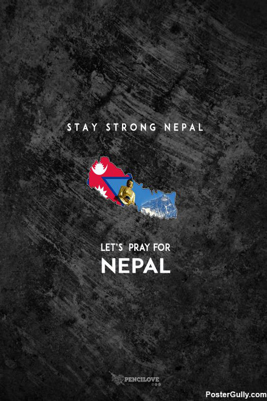 Brand New Designs, Pray For Nepal Artwork