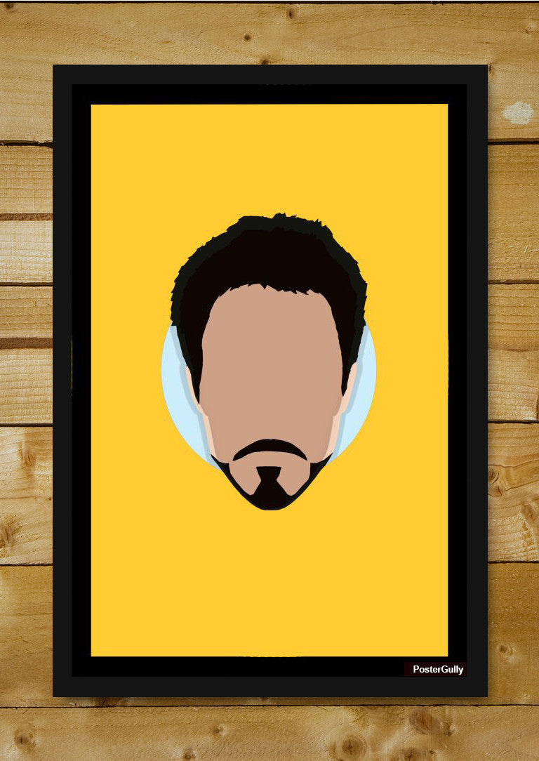 Brand New Designs, Ironman Yellow Minimal Artwork