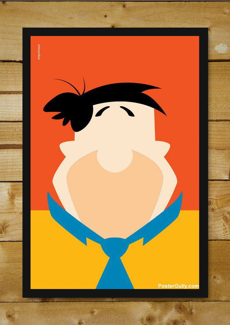 Wall Art, The Flintstones Artwork