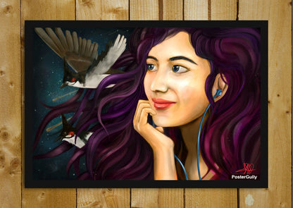 Wall Art, Bulbul Birds Artwork
