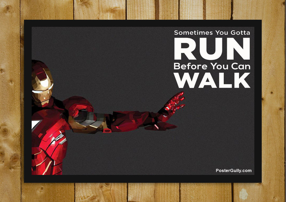 Wall Art, Iron-Man Quote Artwork