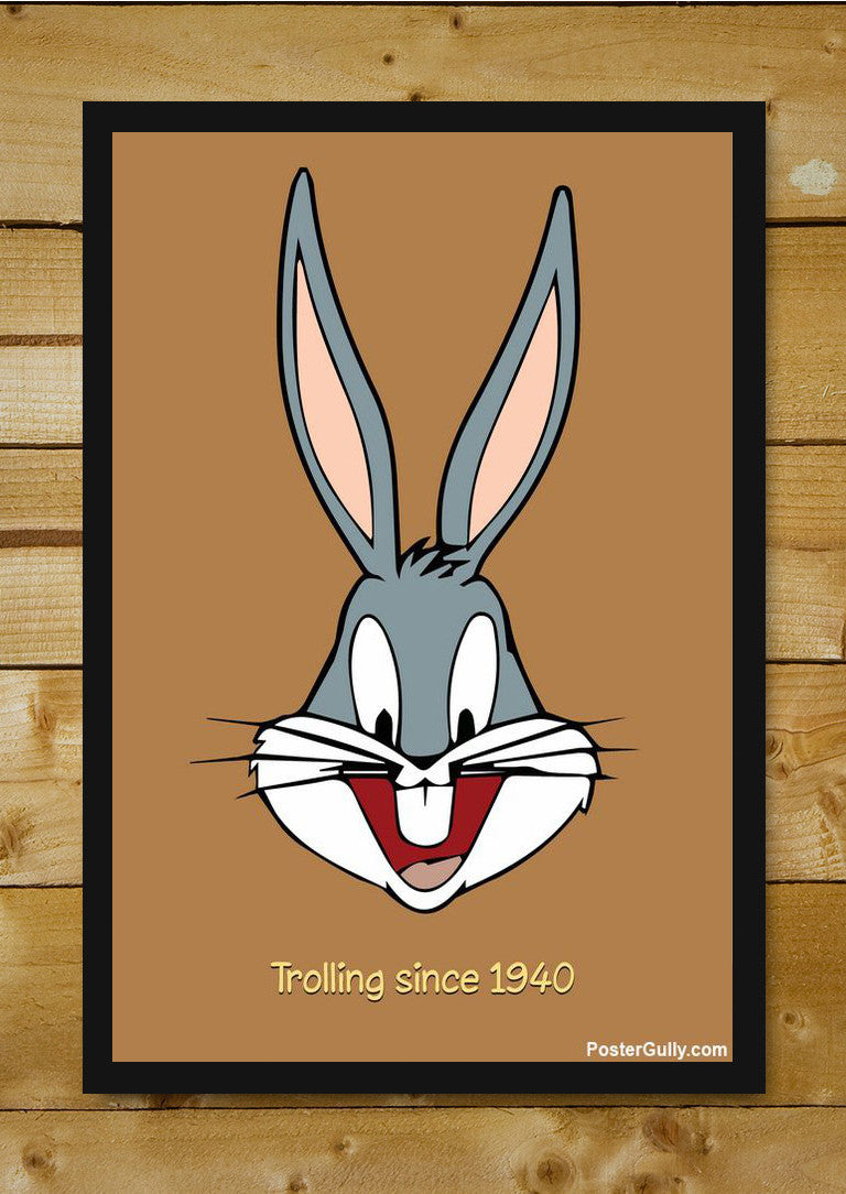 Brand New Designs, Bugs Bunny Trolling Artwork