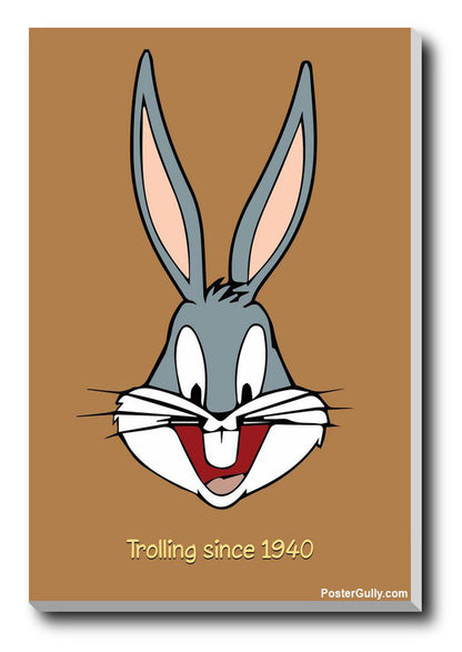 Brand New Designs, Bugs Bunny Trolling Artwork