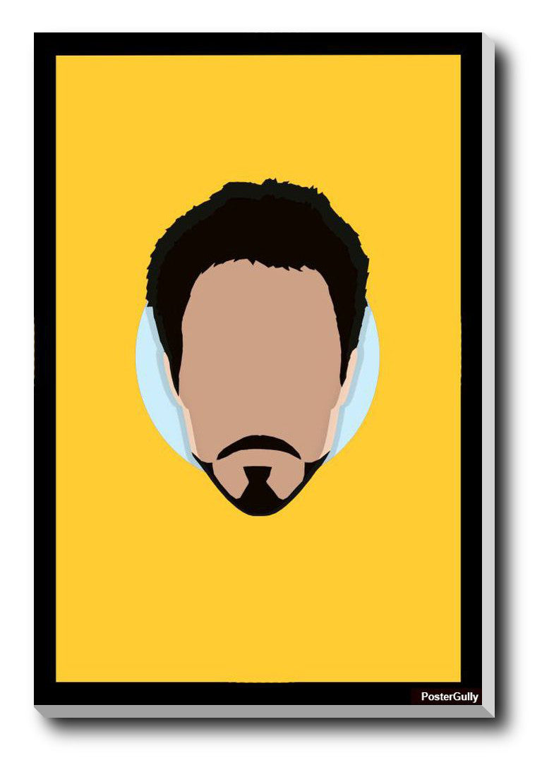 Brand New Designs, Ironman Yellow Minimal Artwork
