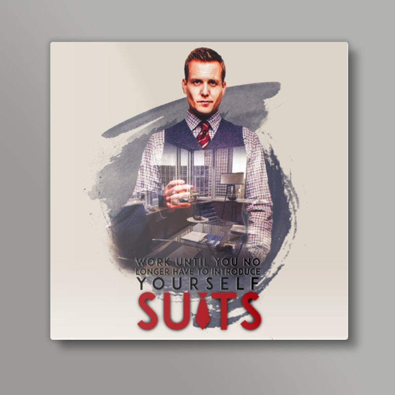 Suits | Harvey Specter Quote Square Art Prints